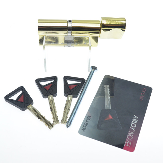 Цилиндр Abloy Novel 99 (52,5x46,5T) Kila латунь CY 323U ключ-тумблер Цилиндр Abloy Novel 99 (52,5x46,5T) Kila латунь CY 323U ключ-тумблер