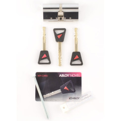 Цилиндр Abloy Novel 90 (37.5x52.5) CY322 дл.кл. ключ-ключ хром Цилиндр Abloy Novel 90 (37.5x52.5) CY322 дл.кл. ключ-ключ хром