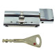 Циліндр Abloy Protec 2 117 (66x51T) CR хром CY 323 ключ-тумблер