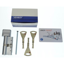 Цилиндр Abloy Protec 2 82 (41x41T) MCR матовый хром CY 323 ключ-тумблер Цилиндр Abloy Protec 2 82 (41x41T) MCR матовый хром CY 323 ключ-тумблер