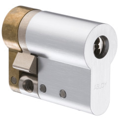 Цилиндр Abloy Protec 2 66,5 (56x10,5) MCR матовый xром CY 321 ключ - половинка Цилиндр Abloy Protec 2 66,5 (56x10,5) MCR матовый xром CY 321 ключ - половинка