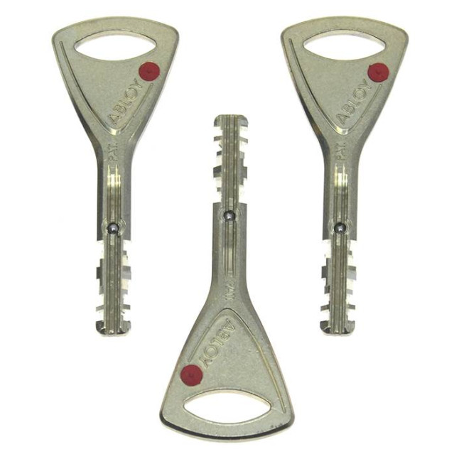 Циліндр Abloy Protec 2 122 (61x61T) Kila латунь CY 323 ключ-тумблер