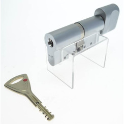 Цилиндр Abloy Protec 2 127 (61x66T) MCR матовый хром CY 323 ключ-тумблер Цилиндр Abloy Protec 2 127 (61x66T) MCR матовый хром CY 323 ключ-тумблер