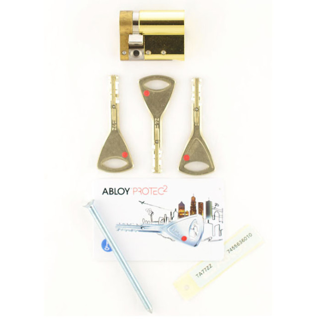 Цилиндр Abloy Protec 2 41.5 (31x10.5) Kila латунь CY 321 ключ - половинка Цилиндр Abloy Protec 2 41.5 (31x10.5) Kila латунь CY 321 ключ - половинка
