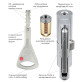 Цилиндр Abloy Protec 2 46.5 (36x10.5) CR xром CY 321 ключ - половинка Цилиндр Abloy Protec 2 46.5 (36x10.5) CR xром CY 321 ключ - половинка