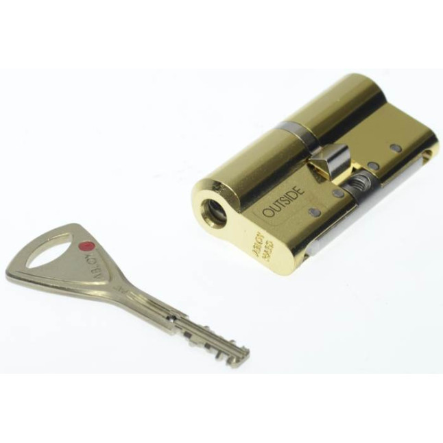 Циліндр Abloy Protec 2 Hard 63 (32Hx31) Kila латунь CY 332 ключ-ключ