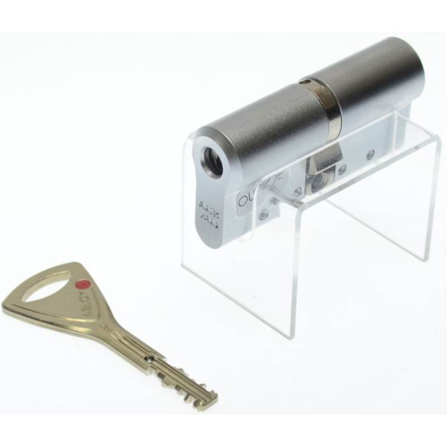 Циліндр Abloy Protec 2 Hard 78 (37Hx41) MCR матовий хром CY 332 ключ-ключ