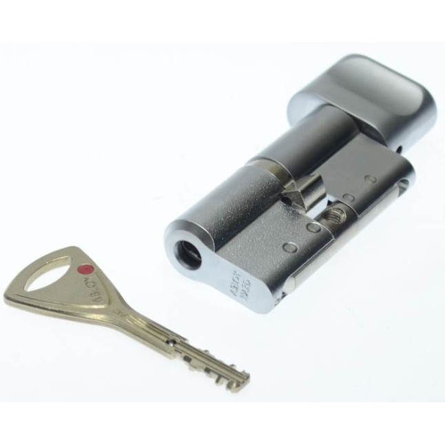 Циліндр Abloy Protec 2 Hard 83 (52Hx31T) MCR матовий хром CY 333 ключ-тумблер