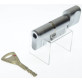 Циліндр Abloy Protec 2 Hard 93 (52Hx41T) MCR матовий хром CY 333 ключ-тумблер