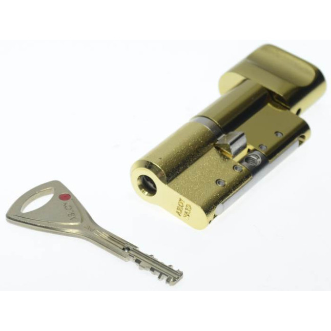Циліндр Abloy Protec 2 Hard 83 (47Hx36T) Kila латунь CY 333 ключ-тумблер