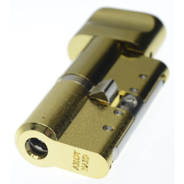 Циліндр Abloy Protec 2 Hard 83 (47Hx36T) Kila латунь CY 333 ключ-тумблер
