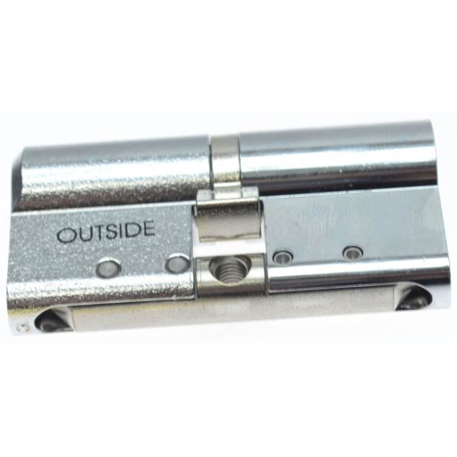 Цилиндр Abloy Protec 2 Hard 88 (47Hx41) CR хром CY 332 ключ-ключ
