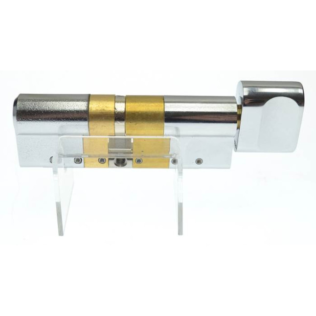 Циліндр Abloy Protec 2 Hard 83 (52Hx31T) CR хром CY 333 ключ-тумблер