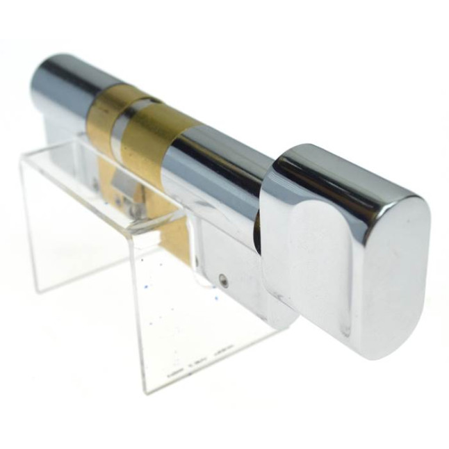 Циліндр Abloy Protec 2 Hard 83 (52Hx31T) CR хром CY 333 ключ-тумблер