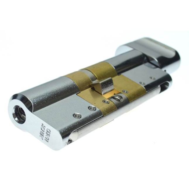Циліндр Abloy Protec 2 Hard 83 (52Hx31T) CR хром CY 333 ключ-тумблер