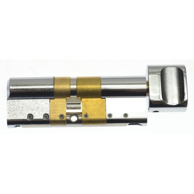 Циліндр Abloy Protec 2 Hard 83 (52Hx31T) CR хром CY 333 ключ-тумблер