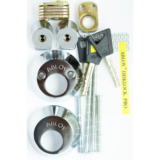 Циліндр Abloy Protec Fin KK DISCLOCK CR хром