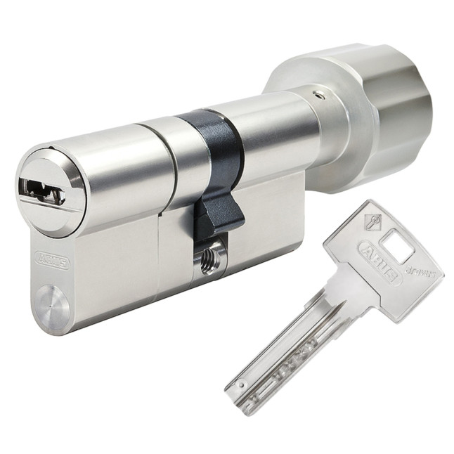 Цилиндр Abus Bravus 1000MX 110 (55x55T) ключ-тубмлер матовый хром Цилиндр Abus Bravus 1000MX 110 (55x55T) ключ-тубмлер матовый хром