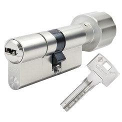 Цилиндр Abus Bravus 1000MX 135 (70x65T) ключ-тубмлер матовый хром Цилиндр Abus Bravus 1000MX 135 (70x65T) ключ-тубмлер матовый хром