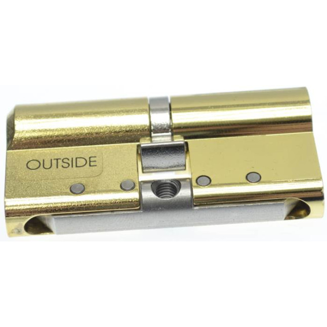 Циліндр Abloy Protec 2 Hard 78 (37Hx41) Kila латунь CY 332 ключ-ключ