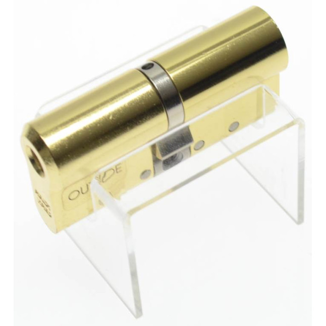 Циліндр Abloy Protec 2 Hard 78 (37Hx41) Kila латунь CY 332 ключ-ключ