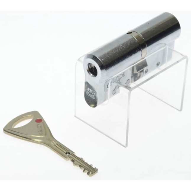 Циліндр Abloy Protec 2 Hard 88 (32Hx56) CR хром CY 332 ключ-ключ