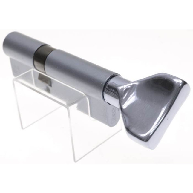 Цилиндр Iseo R7 90 (30x60T) ключ-тумблер xром