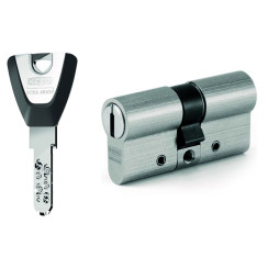 Циліндр KESO 4000S ключ-ключ хром Циліндр KESO 4000S ключ-ключ хром