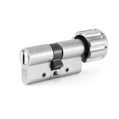Циліндр KESO 4000S ключ-тумблер хром Циліндр KESO 4000S ключ-тумблер хром
