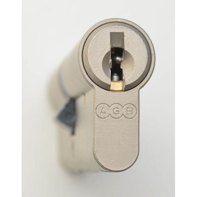 Циліндр Agb Scudo DCK 95 (45x50) ключ-ключ матовий хром