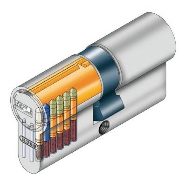 Циліндр Abus D6 65 (30x35) ключ-ключ матова латунь Циліндр Abus D6 65 (30x35) ключ-ключ матова латунь