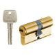 Циліндр Abus D6 100 (50x50) ключ-ключ матова латунь Циліндр Abus D6 100 (50x50) ключ-ключ матова латунь