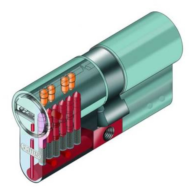 Циліндр Abus D15 70 (35x35) ключ-ключ матовий нікель Циліндр Abus D15 70 (35x35) ключ-ключ матовий нікель