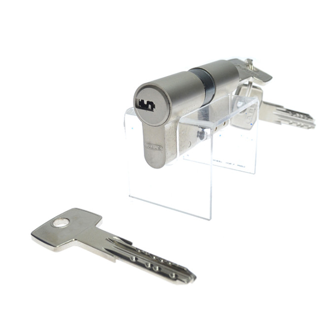 Циліндр Abus D15 80 (40x40) ключ-ключ матовий нікель Циліндр Abus D15 80 (40x40) ключ-ключ матовий нікель