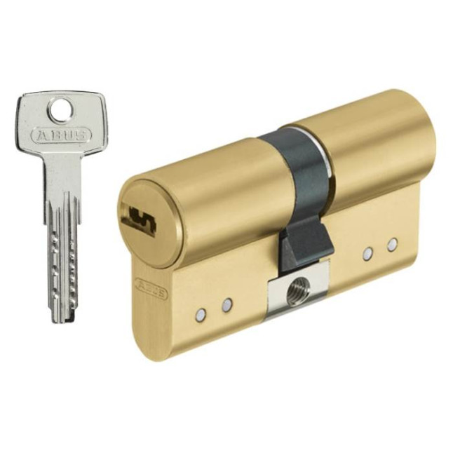 Циліндр Abus D15 70 (35x35) ключ-ключ матова латунь Циліндр Abus D15 70 (35x35) ключ-ключ матова латунь