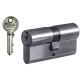 Циліндр Abus E50 70 (30x40) ключ-ключ матовий нікель Циліндр Abus E50 70 (30x40) ключ-ключ матовий нікель