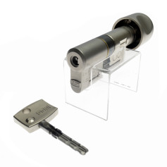 Цилиндр Dom Diamant 104 (37x67T) ключ-тумблер матовый никель Цилиндр Dom Diamant 104 (37x67T) ключ-тумблер матовый никель