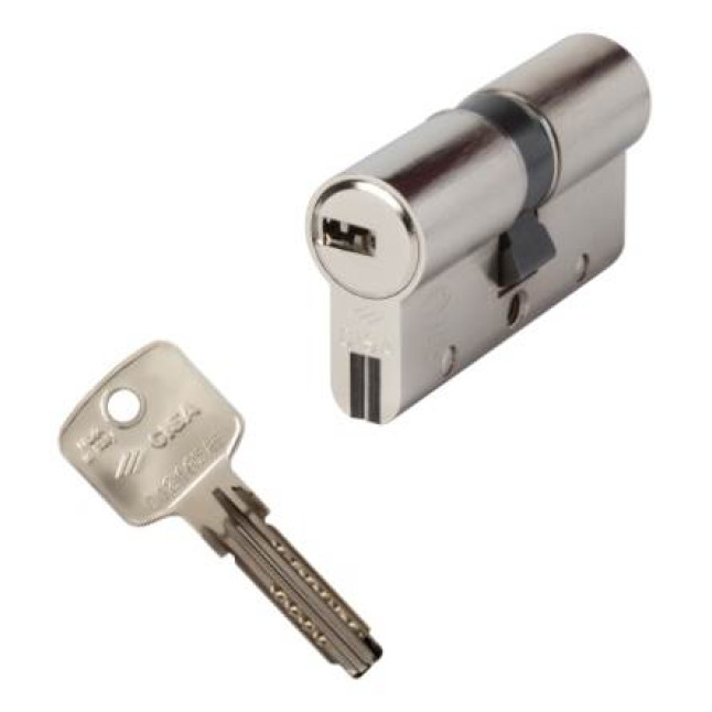 Цилиндр Cisa Astral S 86 (43x43) ключ-ключ Ch матовый хром Цилиндр Cisa Astral S 86 (43x43) ключ-ключ Ch матовый хром