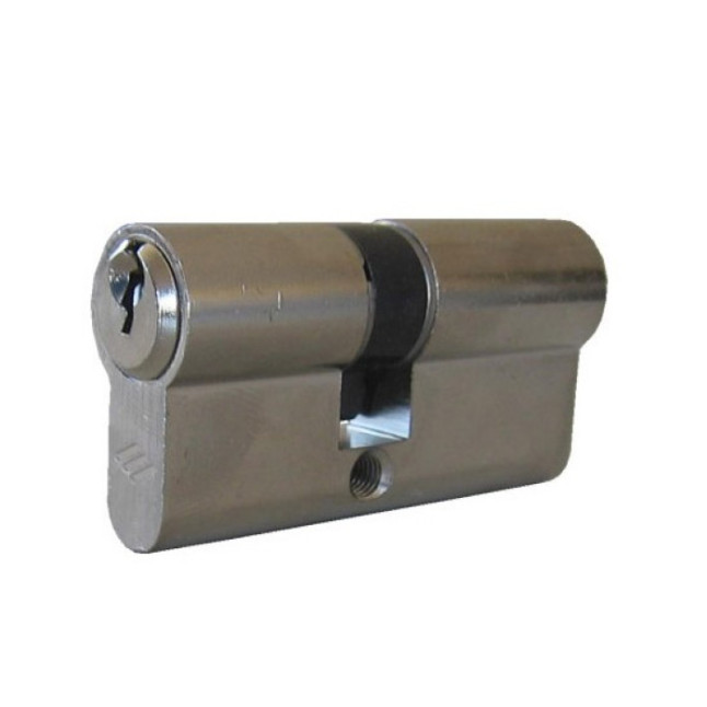 Цилиндр Cisa Pratic 65 (30x35) ключ-ключ L никелированная латунь Цилиндр Cisa Pratic 65 (30x35) ключ-ключ L никелированная латунь