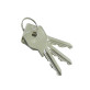 Цилиндр Cisa Pratic 70 (35x35) ключ-ключ L никелированная латунь Цилиндр Cisa Pratic 70 (35x35) ключ-ключ L никелированная латунь