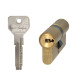Цилиндр Cisa ASIX 70 (40x30) ключ-ключ матовая латунь Цилиндр Cisa ASIX 70 (40x30) ключ-ключ матовая латунь