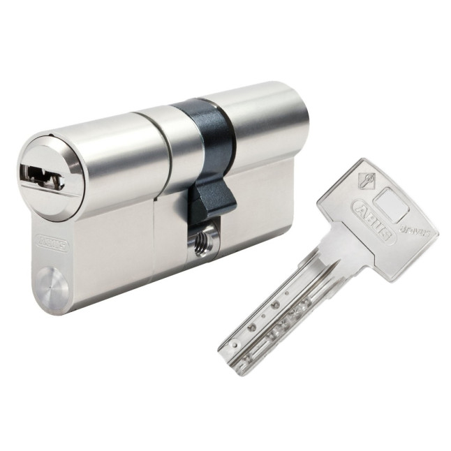 Цилиндр Abus Bravus 3000MX 125 (65x60) ключ-ключ матовый хром