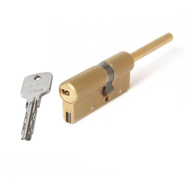 Цилиндр Cisa Astral S 85 (55x30Sh) ключ-шток полированная латунь Цилиндр Cisa Astral S 85 (55x30Sh) ключ-шток полированная латунь
