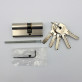 Цилиндр Cisa ASIX 60 (30x30) ключ-ключ никелированная латунь Цилиндр Cisa ASIX 60 (30x30) ключ-ключ никелированная латунь