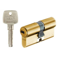 Циліндр Abus D6 80 (35x45) ключ-ключ матова латунь Циліндр Abus D6 80 (35x45) ключ-ключ матова латунь