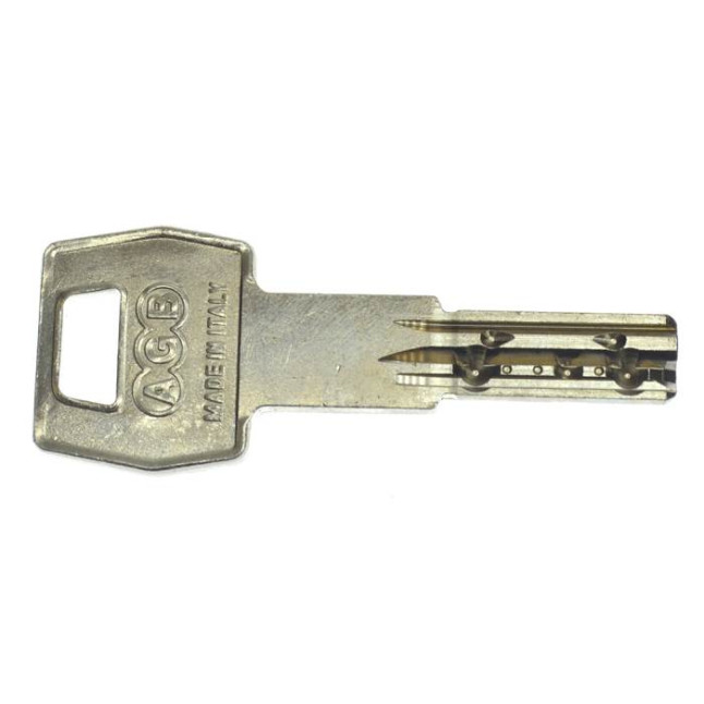 Цилиндр Agb Scudo 5000 PS 105 (60x45) ключ-ключ матовый хром Цилиндр Agb Scudo 5000 PS 105 (60x45) ключ-ключ матовый хром
