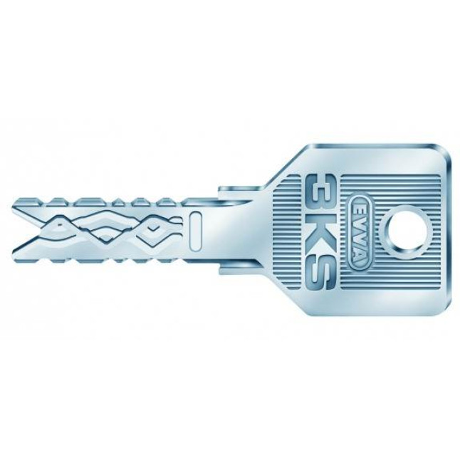 Циліндр Evva 3KS 72 (41x31T) нікель ключ-тумблер Циліндр Evva 3KS 72 (41x31T) нікель ключ-тумблер