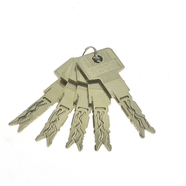 Циліндр Evva 3KS plus 67 (31x36) ключ-ключ нікель