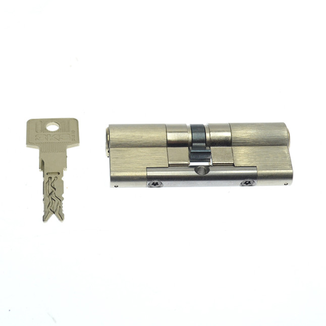 Циліндр Evva 3KS plus 87 (31x56) ключ-ключ нікель Циліндр Evva 3KS plus 87 (31x56) ключ-ключ нікель