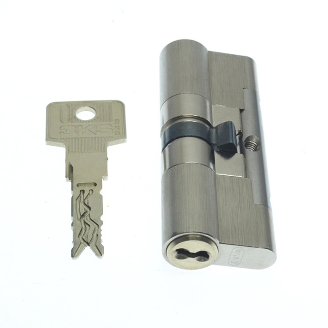 Циліндр Evva 3KS plus 87 (31x56) ключ-ключ нікель Циліндр Evva 3KS plus 87 (31x56) ключ-ключ нікель